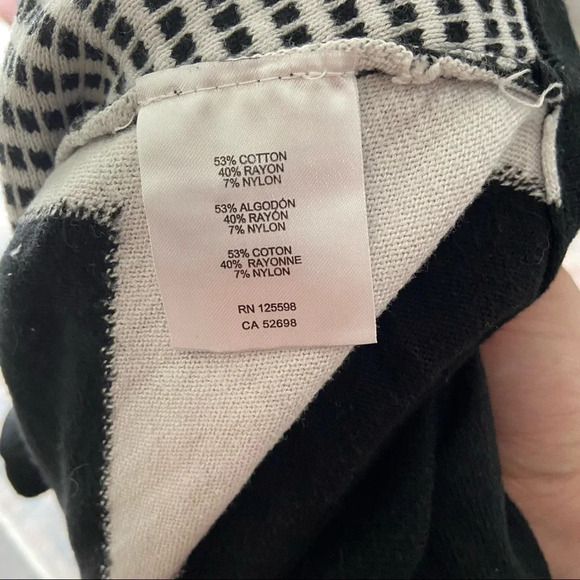 Slouchy Sweater Retro Batwing Relaxed Long Sleeve High Slit Side M/L Cotton - Picture 8 of 11